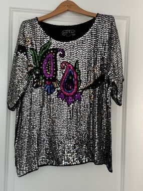 Sequined top